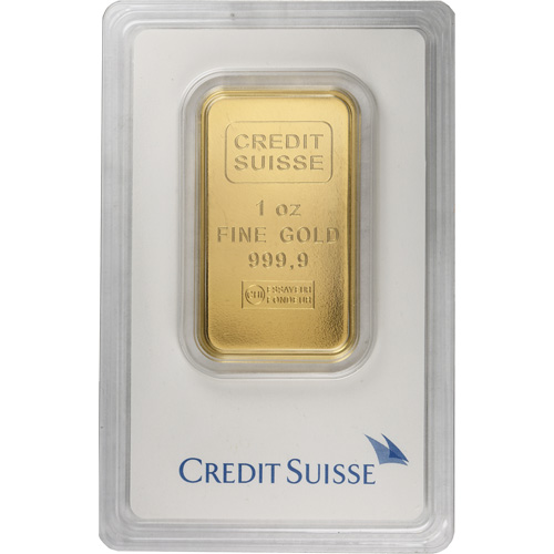 1 oz Credit Suisse Gold Bar (New w/ Assay) Questions & Answers