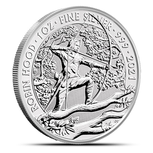 2021 1 oz British Silver Robin Hood Coin (BU) Questions & Answers