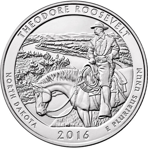 2016 5 oz ATB Theodore Roosevelt National Park Silver Coin Questions & Answers