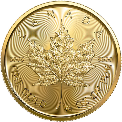 Which gold maple leaf coins have the bullion DNA feature?