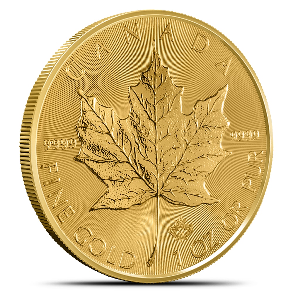 how much is a gold canadian maple leaf worth?