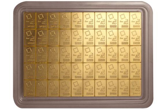 50 Gram Valcambi Gold CombiBar (50x1g, New w/ Assay) Questions & Answers