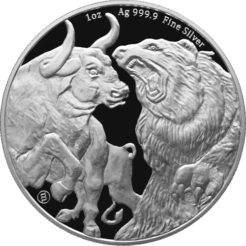 2022 1 oz Tokelau Bull and Bear Silver Coin (BU) Questions & Answers