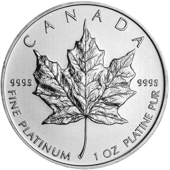 1 oz Canadian Platinum Maple Leaf Coin (Random Year) Questions & Answers