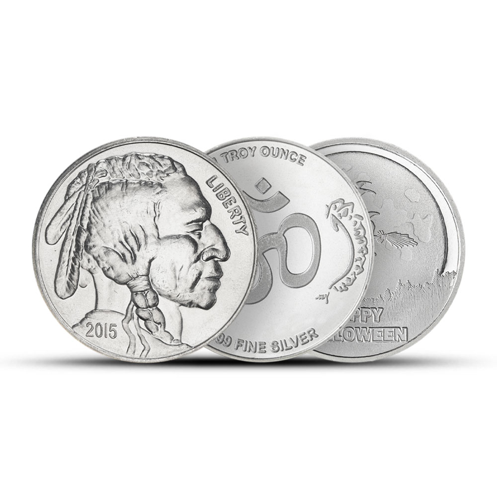 How much is a 1 oz silver round worth?