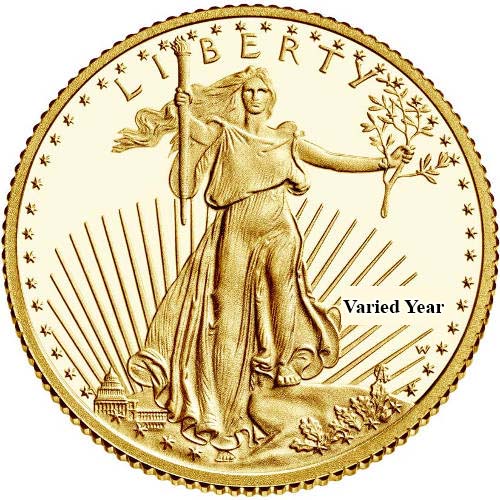 1/10 oz Proof American Gold Eagle Coin (Random Year, Box + CoA) Questions & Answers