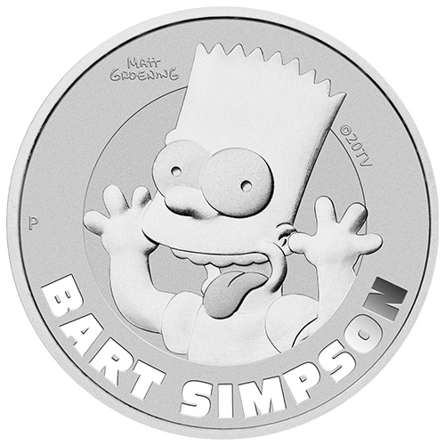 2022 1 oz Tuvalu Silver Bart Simpson Coin (BU) Questions & Answers